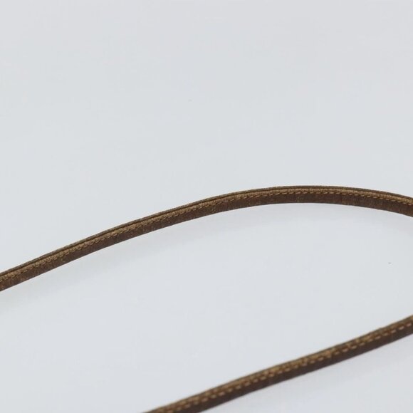 GUCCI GG Supreme Web Sherry Line Bag PVC Beige Gold 904 02 047 Auth 144351 - Picture 9 of 16